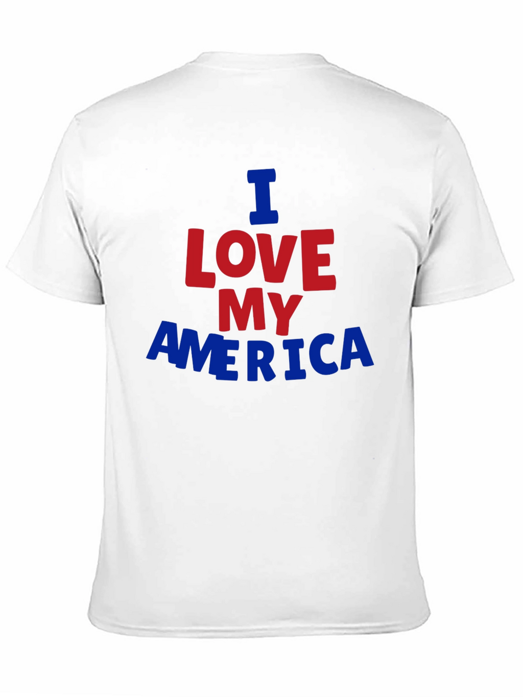 I Love My America Graphic T-Shirt