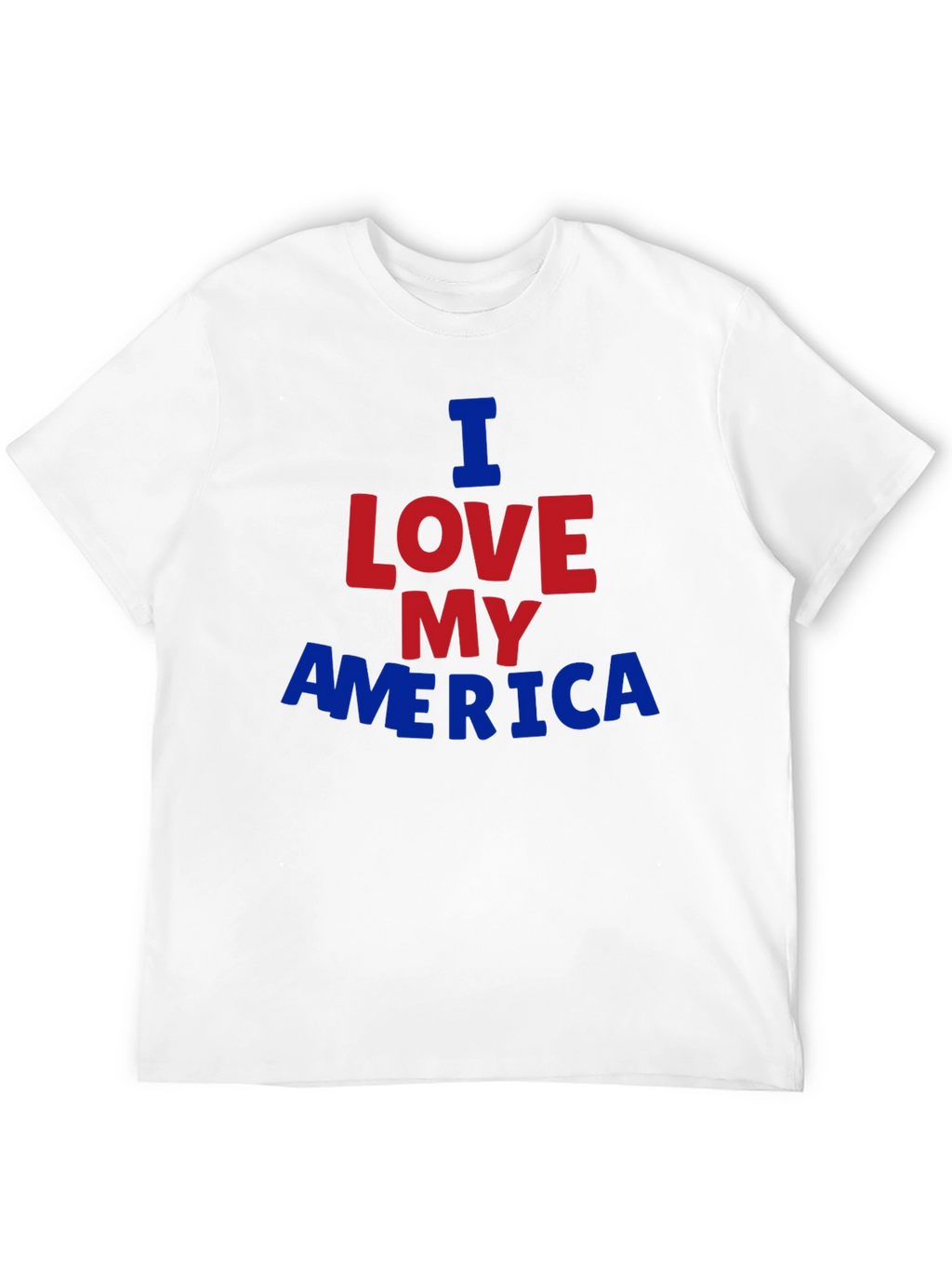 I Love My America Graphic T-Shirt