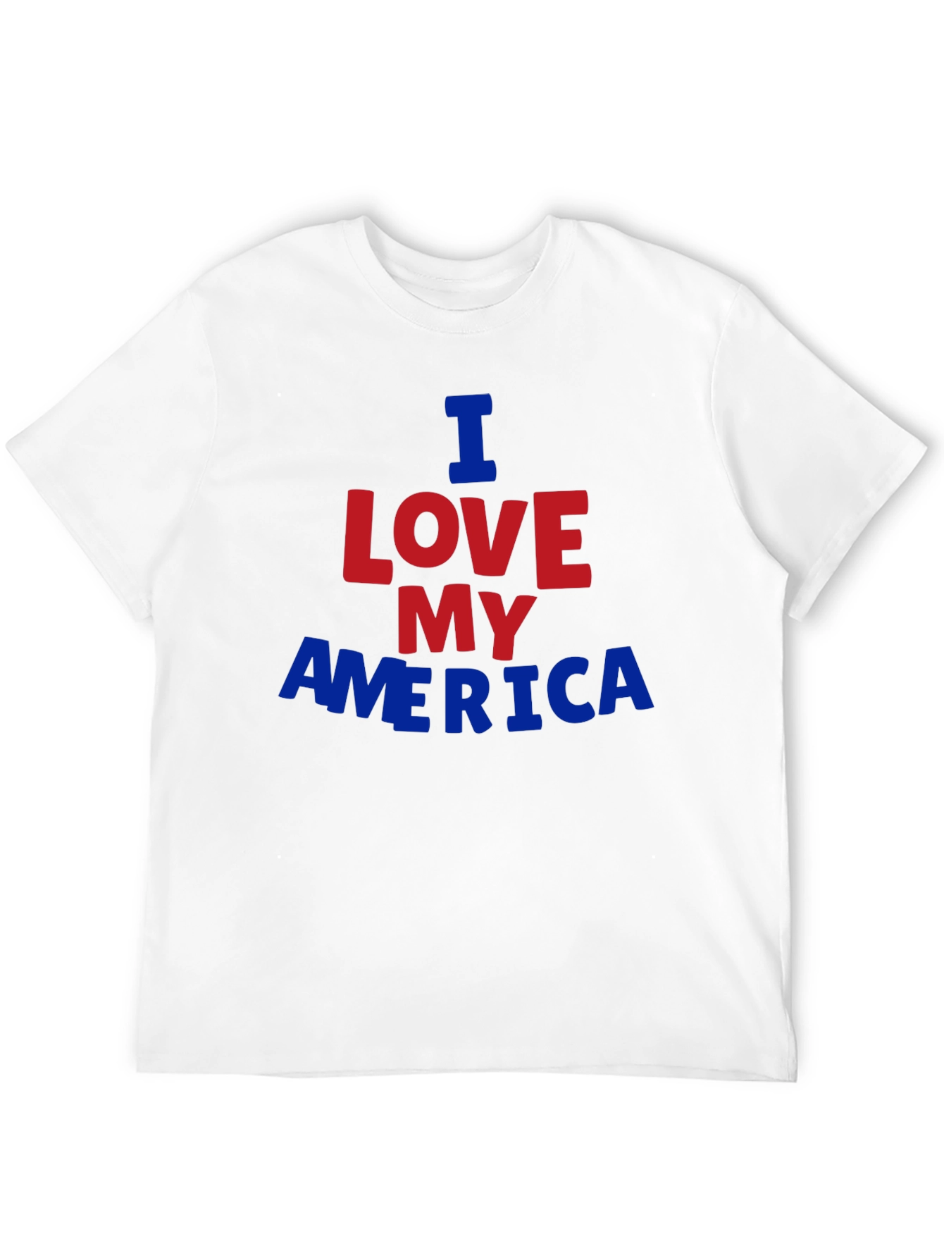 I Love My America Graphic T-Shirt