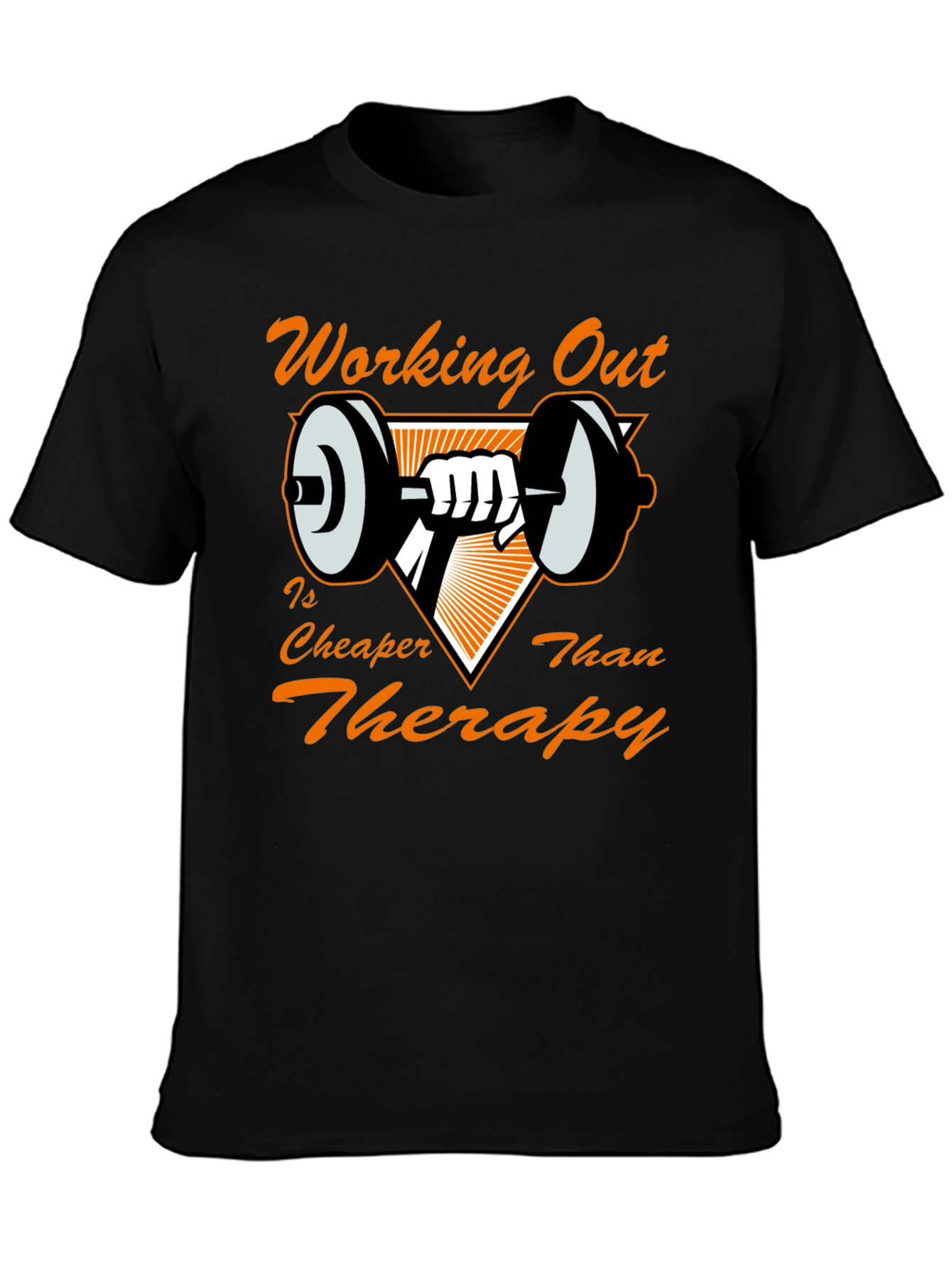 Workout Therapy Tee - Fitness Motivation T-Shirt