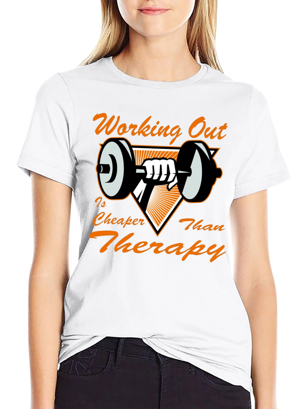 Workout Therapy Tee - Fitness Motivation T-Shirt