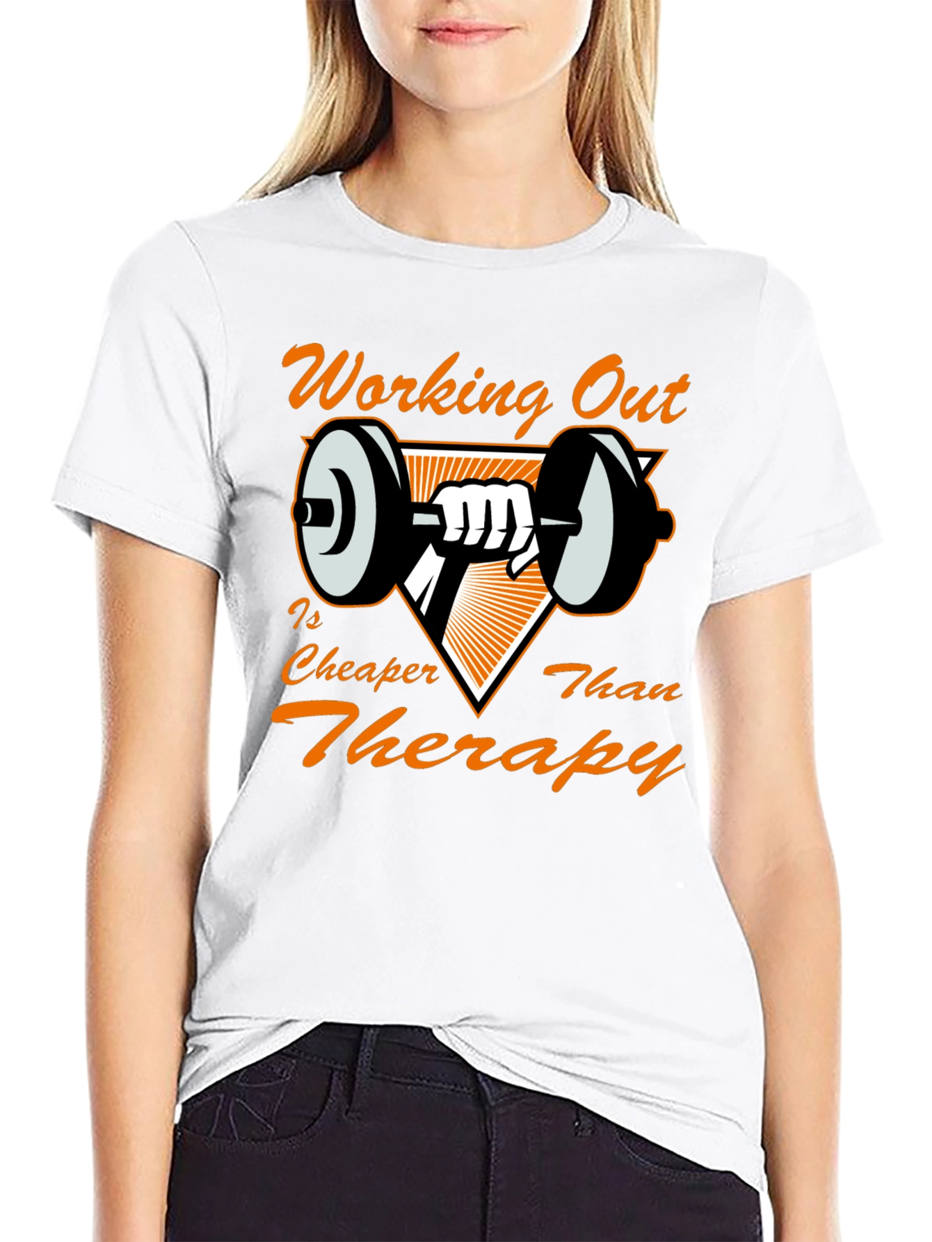 Workout Therapy Tee - Fitness Motivation T-Shirt