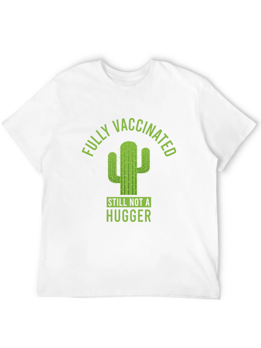 Fully Vaccinated Cactus Graphic T-Shirt