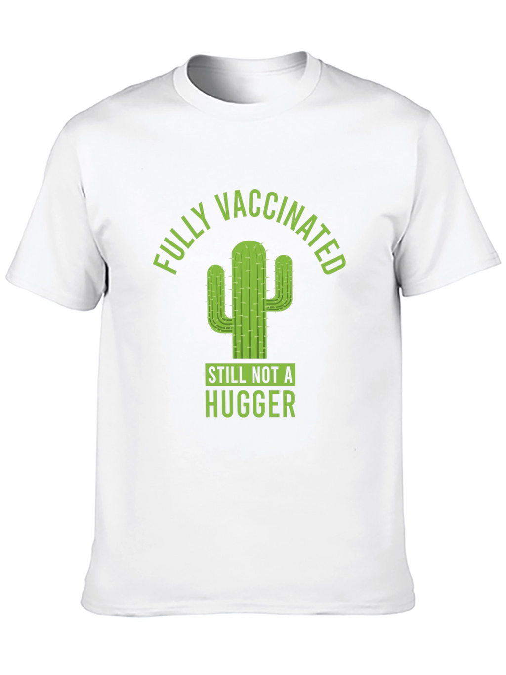 Fully Vaccinated Cactus Graphic T-Shirt