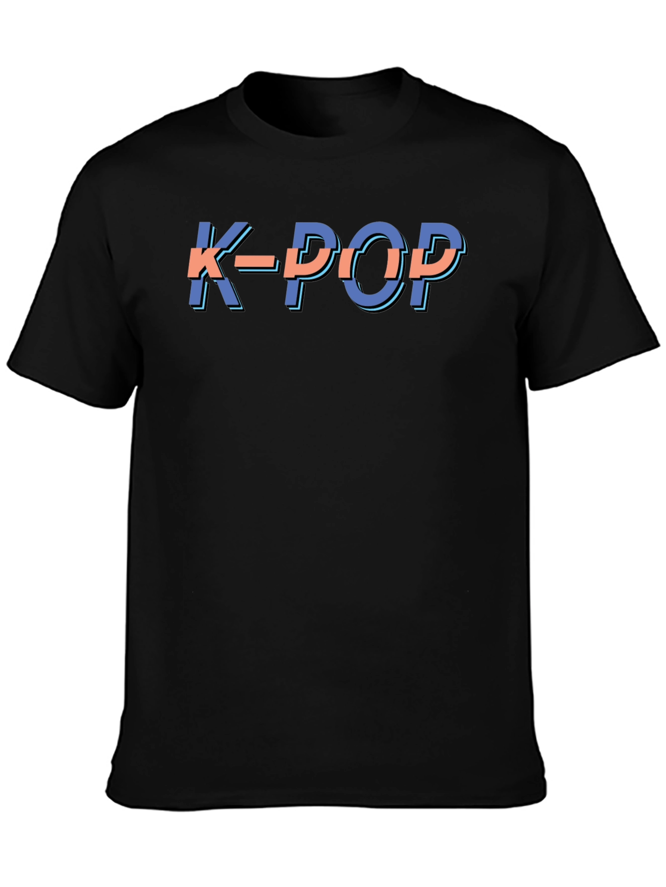 K-Pop Graphic Tee - Trendy Korean Music Shirt
