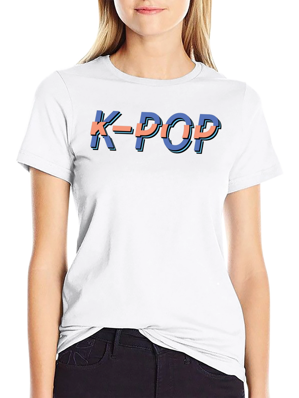K-Pop Graphic Tee - Trendy Korean Music Shirt