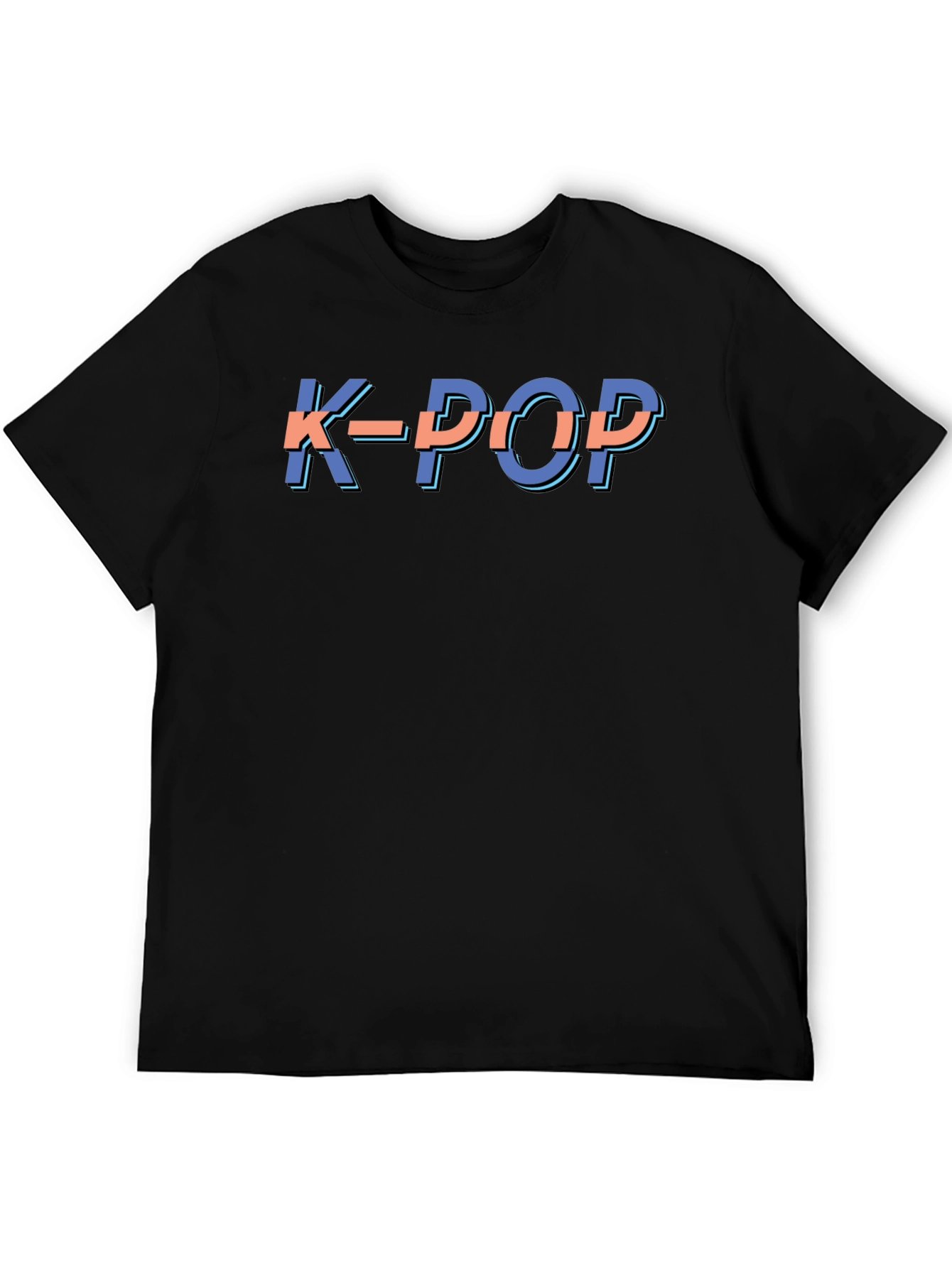 K-Pop Graphic Tee - Trendy Korean Music Shirt