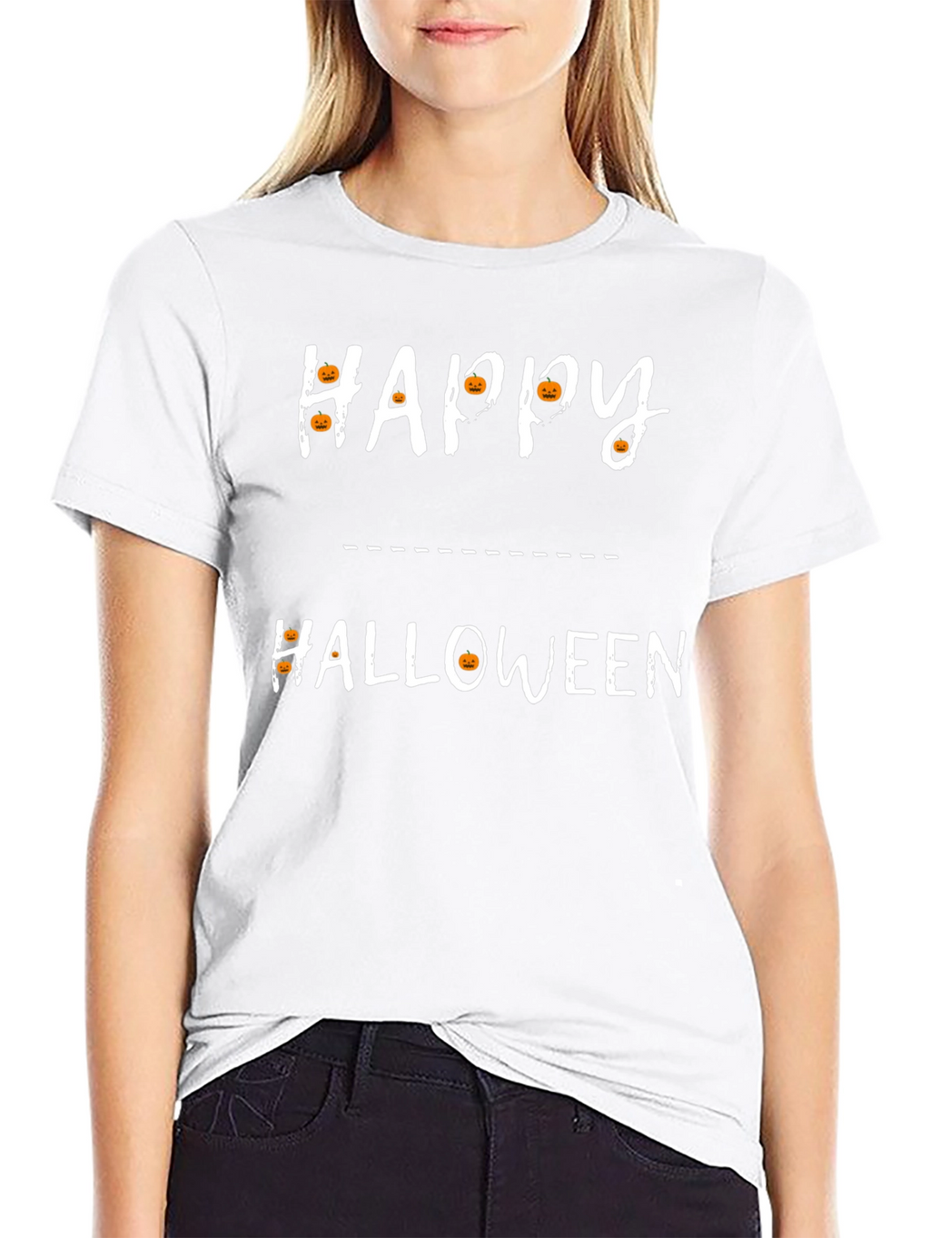 Happy Halloween Pumpkin Graphic Tee