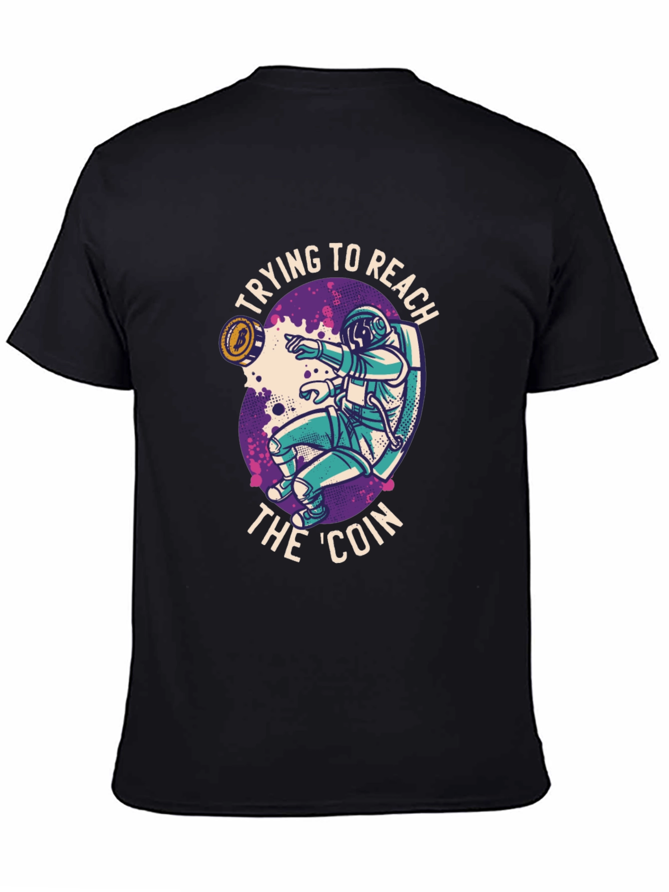 Bitcoin Astronaut T-Shirt - Crypto to the Moon!