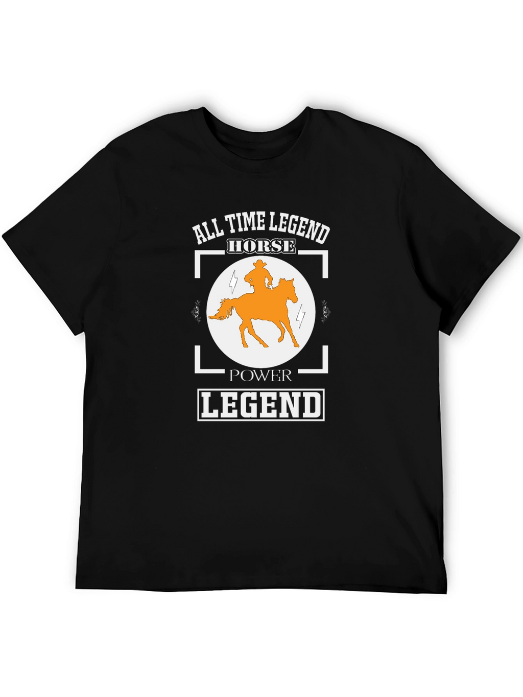 All Time Legend Horse Power Graphic T-Shirt