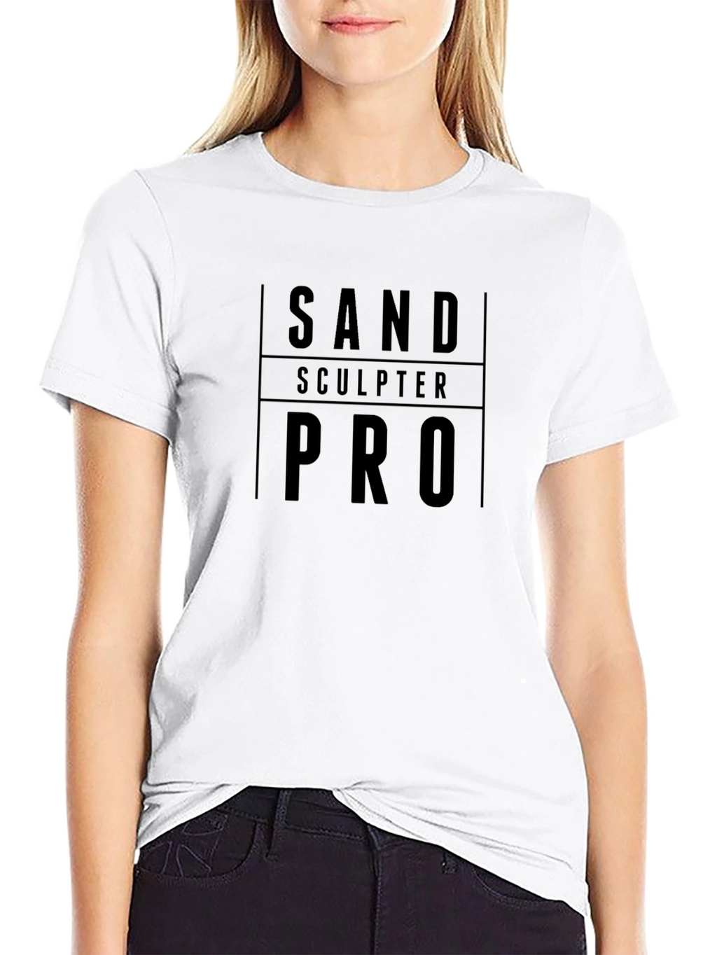 Sand Sculpter Pro Black T-Shirt