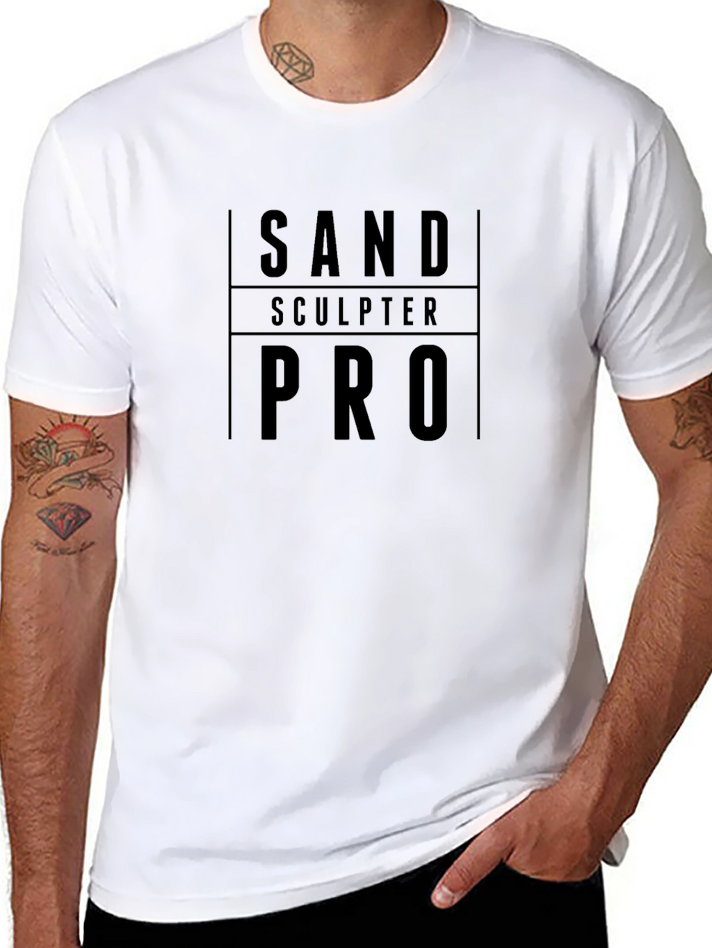 Sand Sculpter Pro Black T-Shirt
