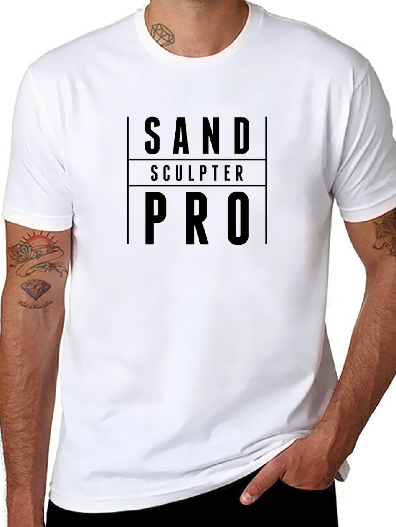 Sand Sculpter Pro Black T-Shirt