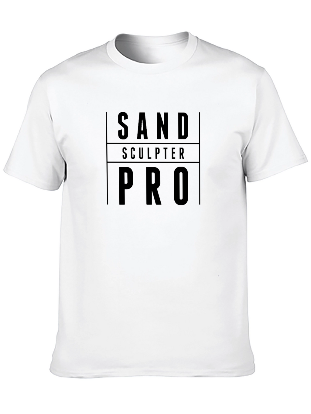 Sand Sculpter Pro Black T-Shirt