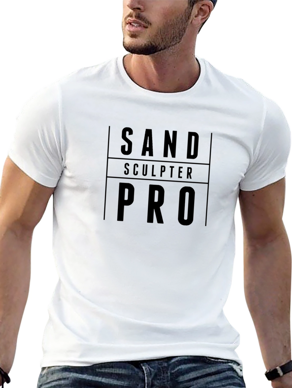 Sand Sculpter Pro Black T-Shirt