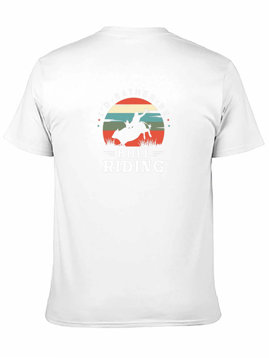 Bull Riding Graphic Tee - Cowboy Rodeo Shirt