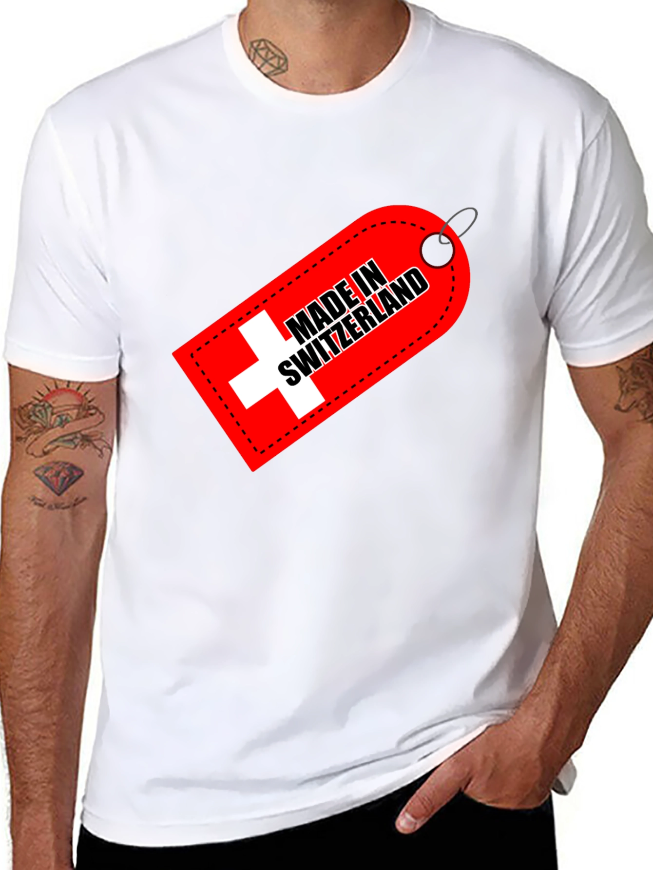 Made in Switzerland T-Shirt - Swiss Pride Tee
