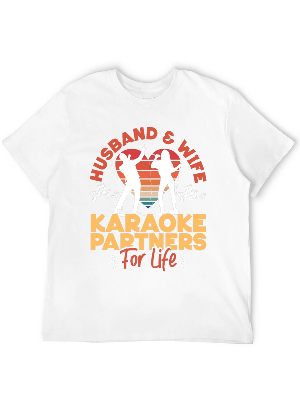 Husband & Wife Karaoke Partners T-Shirt