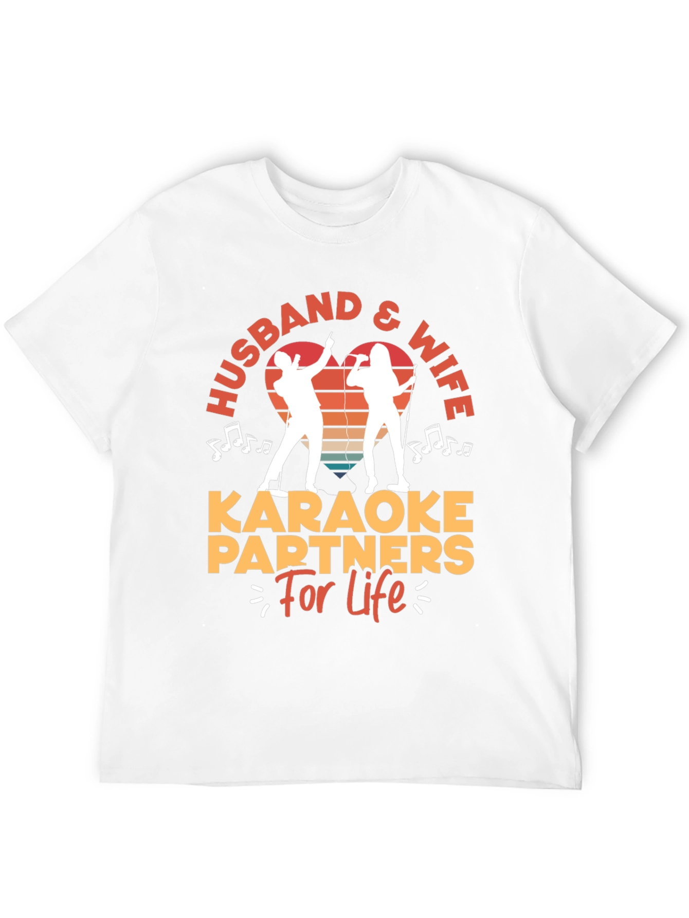 Husband & Wife Karaoke Partners T-Shirt