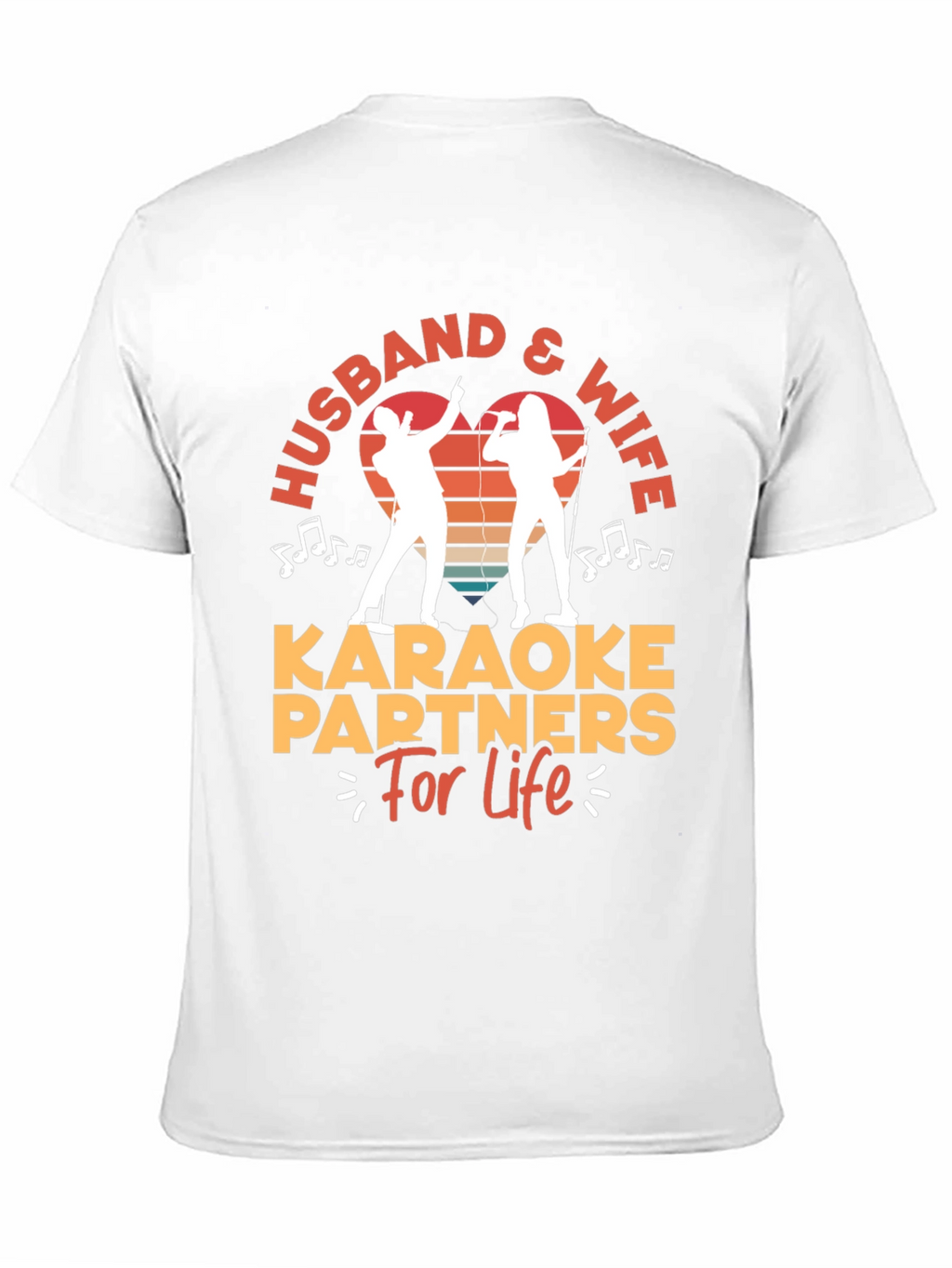 Husband & Wife Karaoke Partners T-Shirt