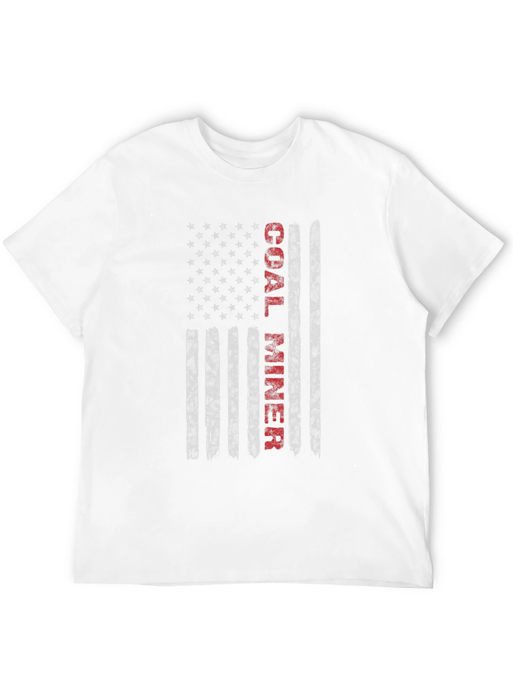 Coal Miner Flag Graphic Tee - Patriotic T-Shirt
