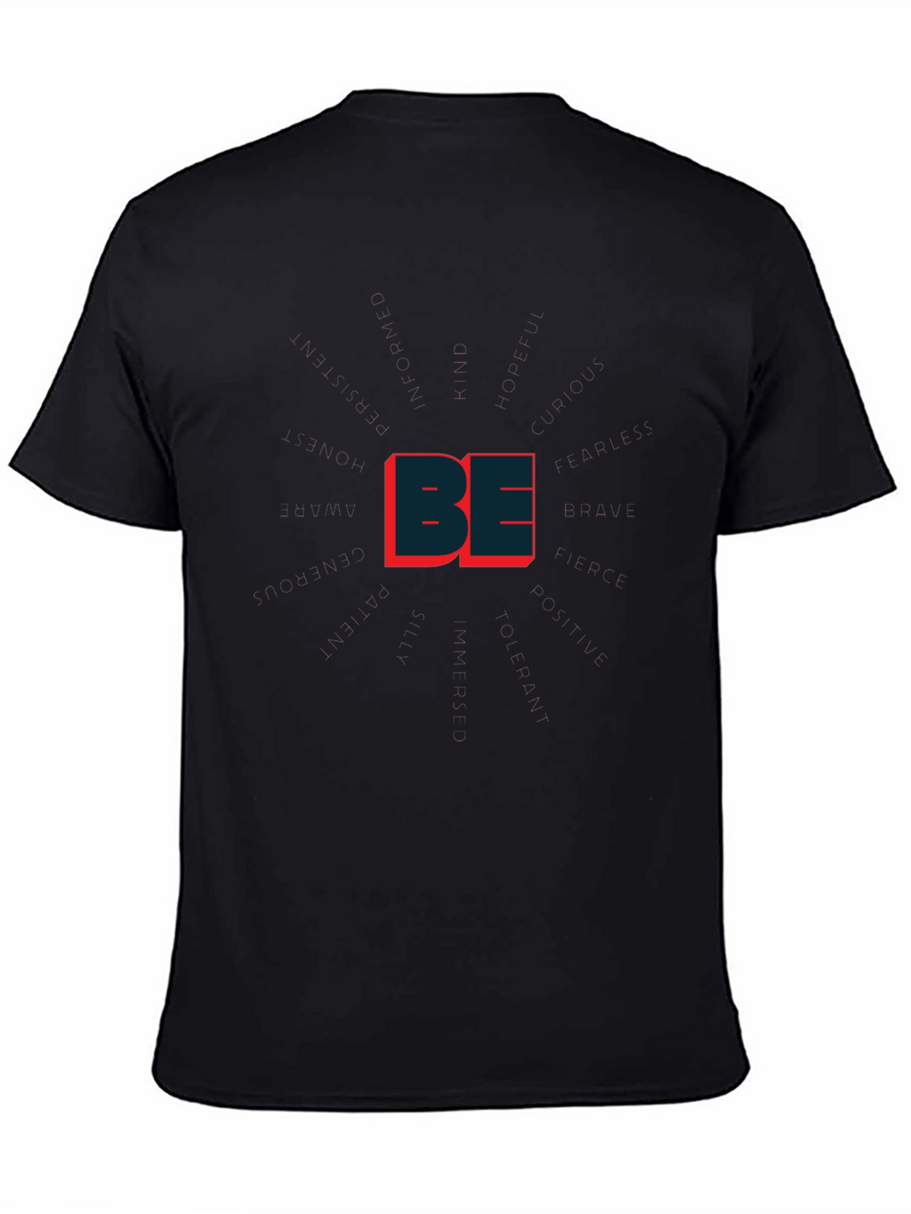 Bold BE Graphic Tee - Classic Black