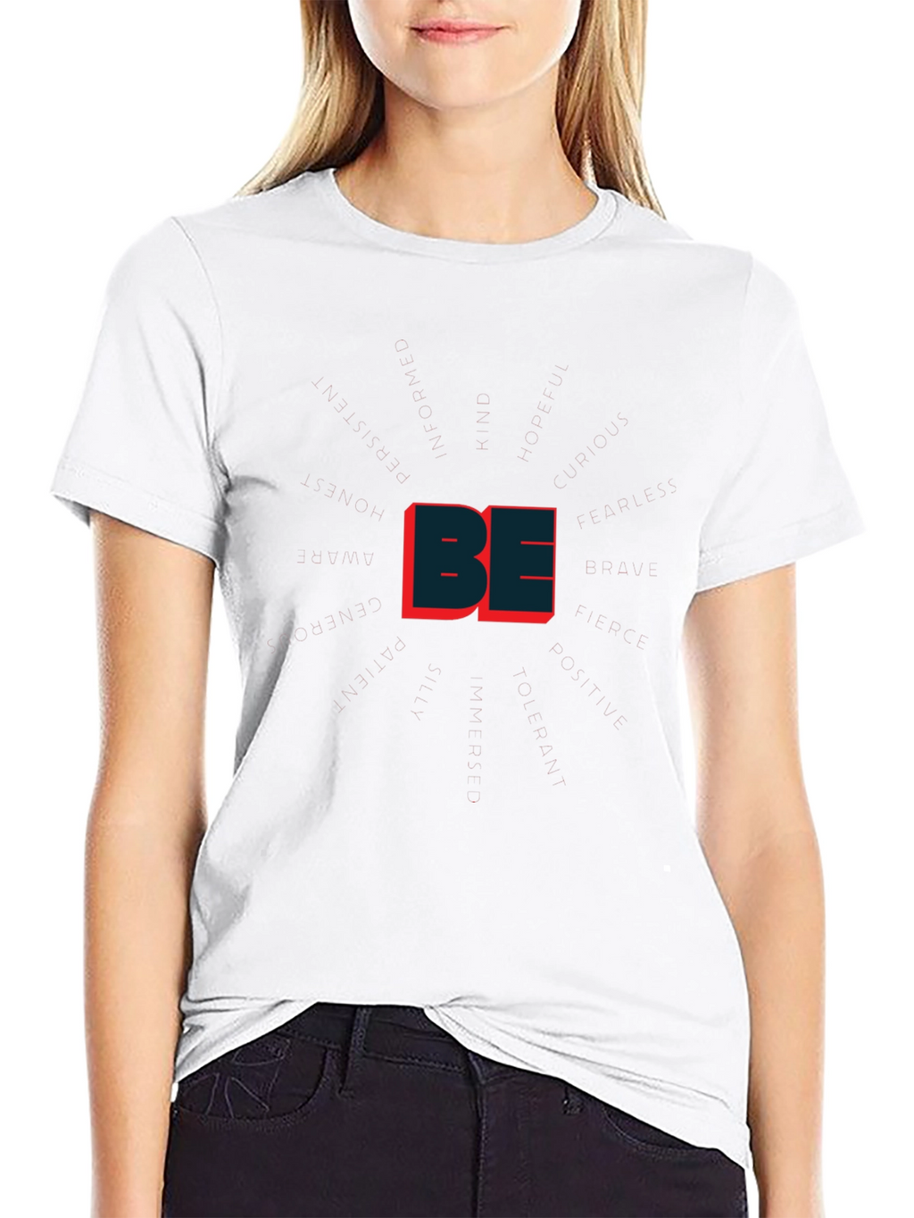 Bold BE Graphic Tee - Classic Black