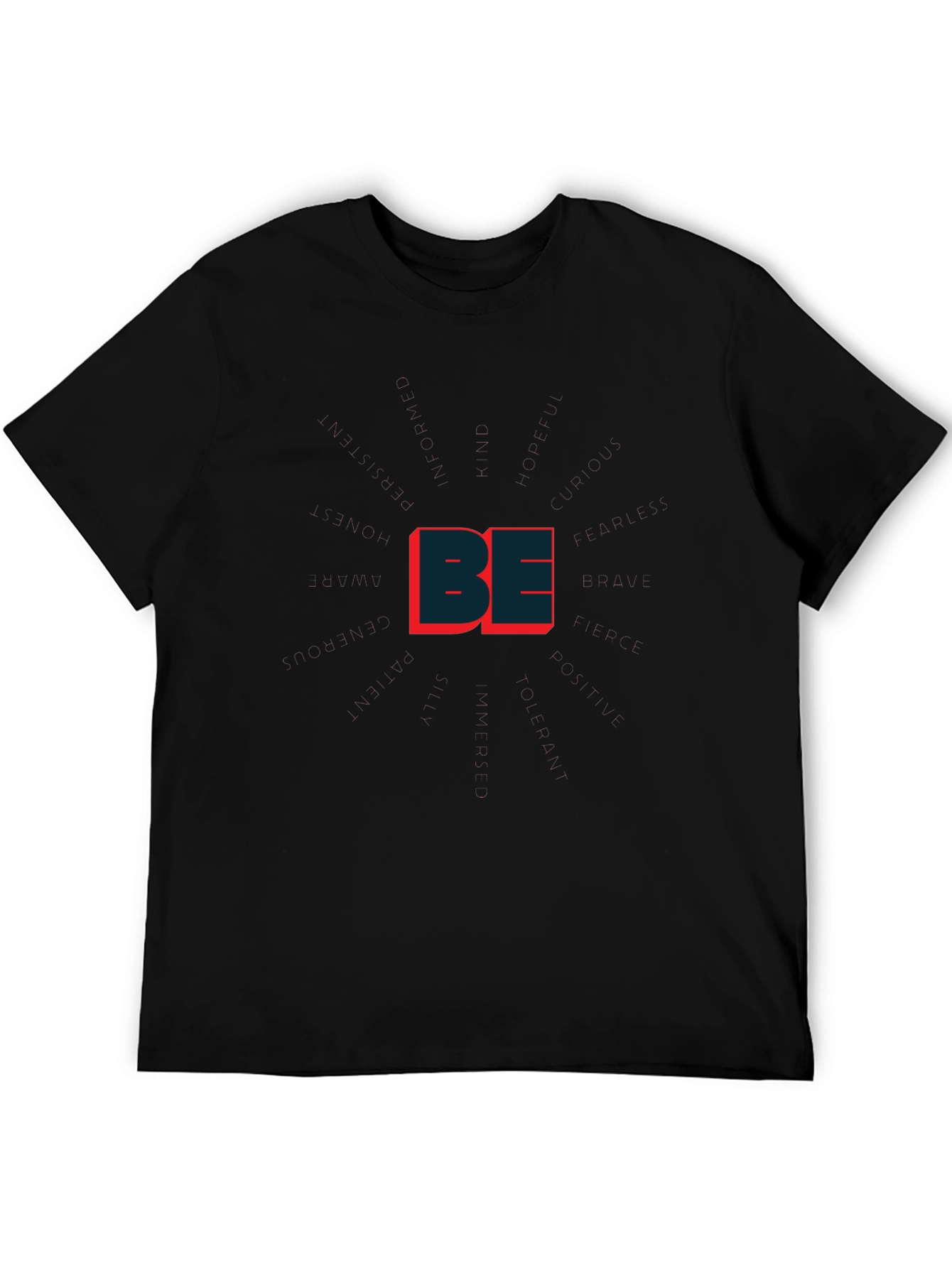 Bold BE Graphic Tee - Classic Black