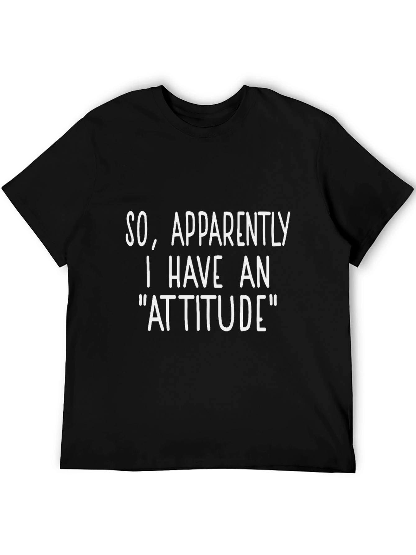 Attitude Black T-Shirt