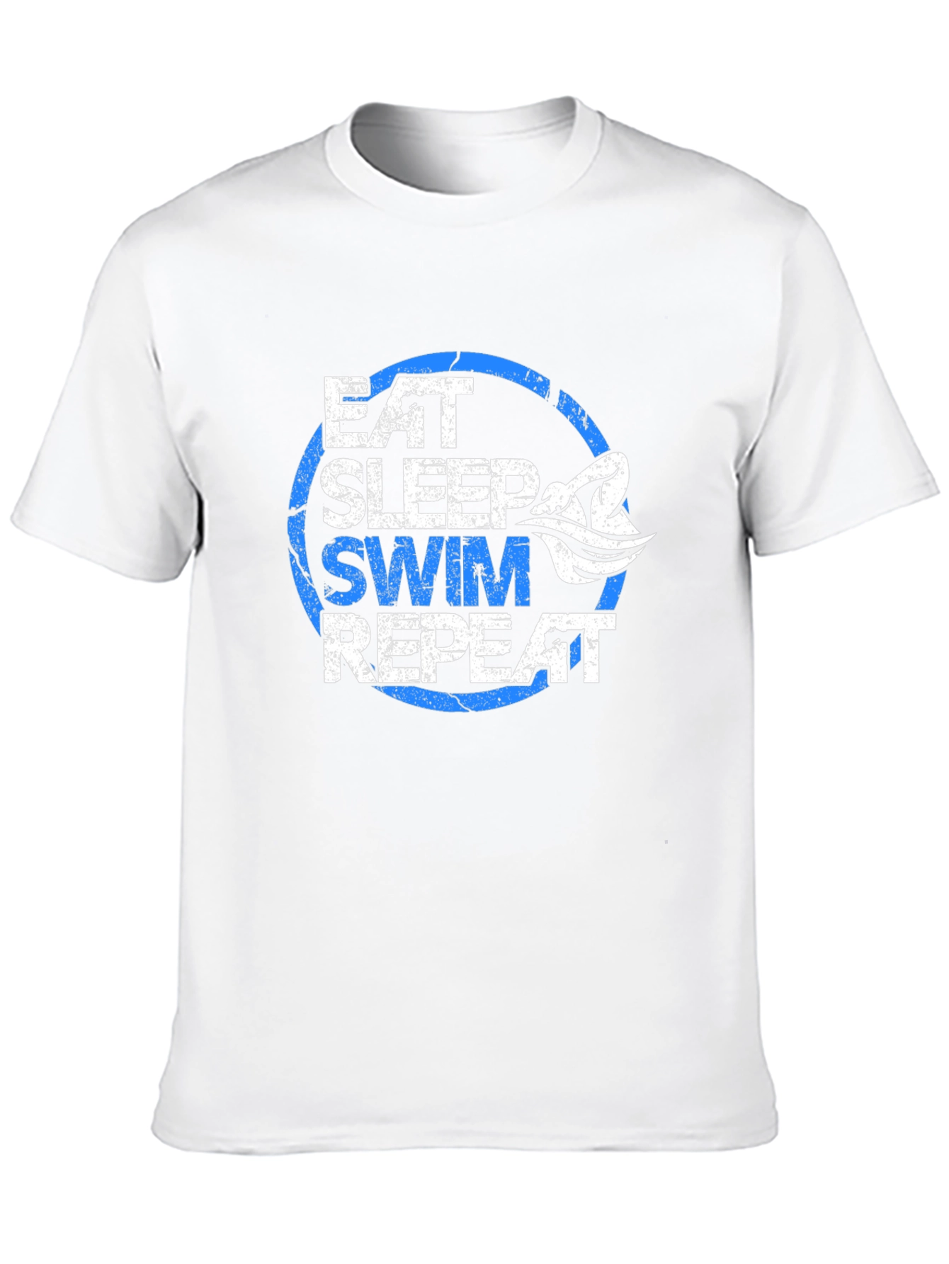 Eat Sleep Swim Repeat T-Shirt - Swimmer Gift