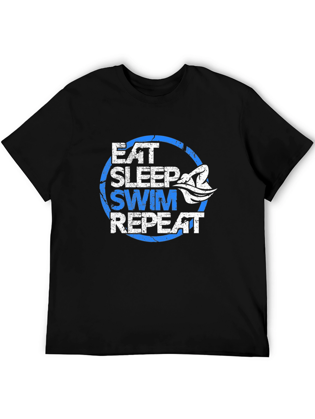 Eat Sleep Swim Repeat T-Shirt - Swimmer Gift