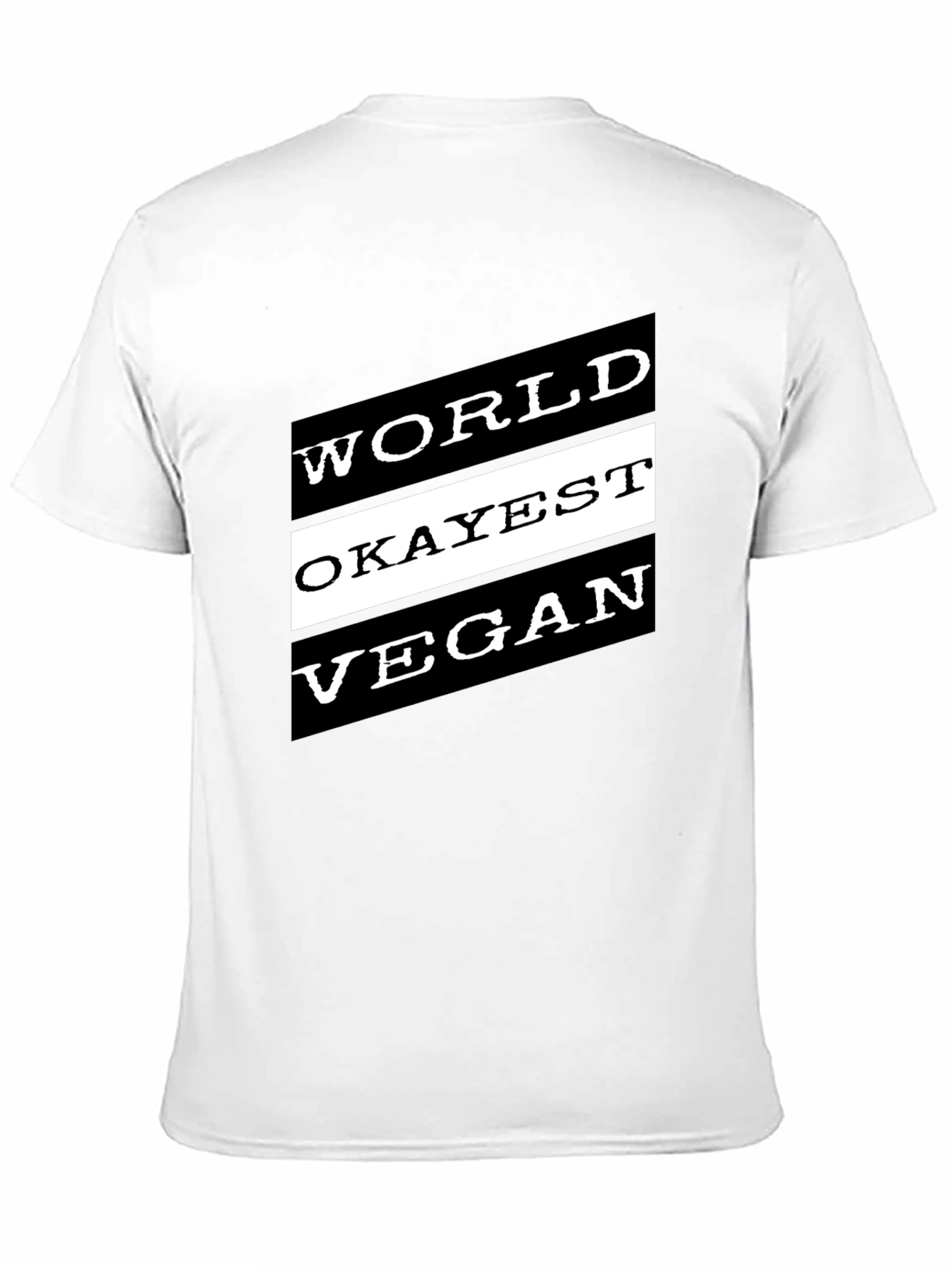 World Okayest Vegan Black T-Shirt