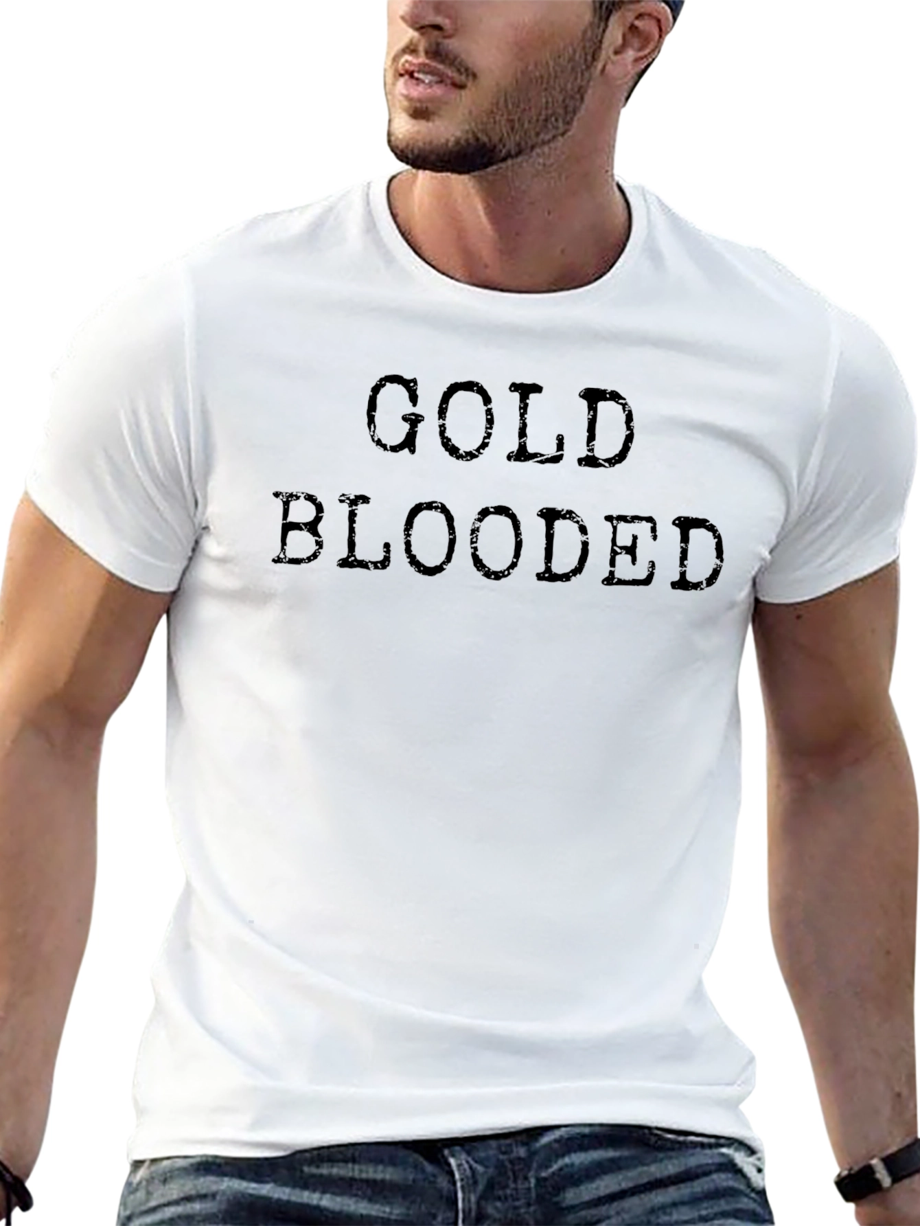 Gold Blooded Graphic T-Shirt