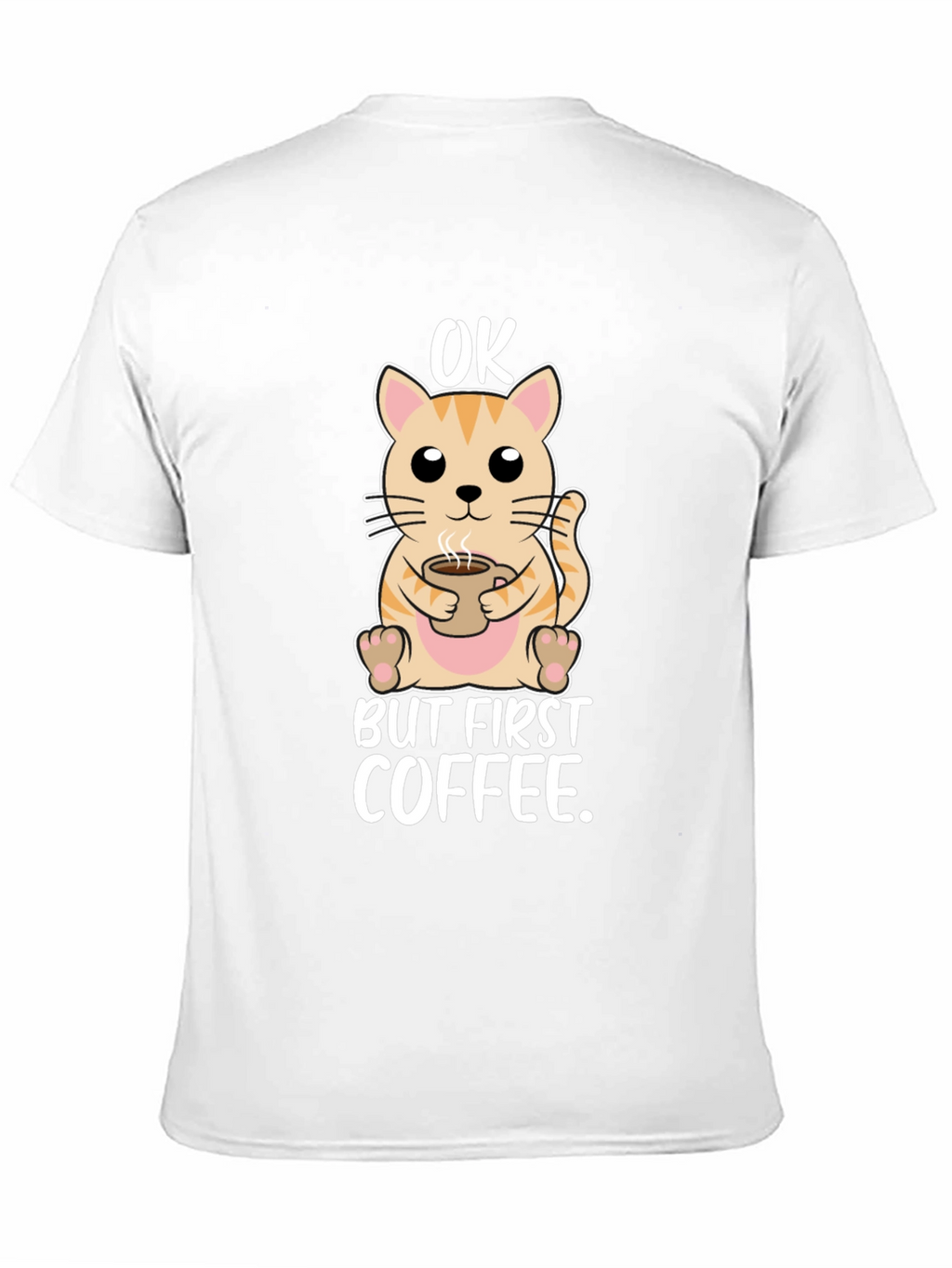 OK But First Coffee Cat T-Shirt