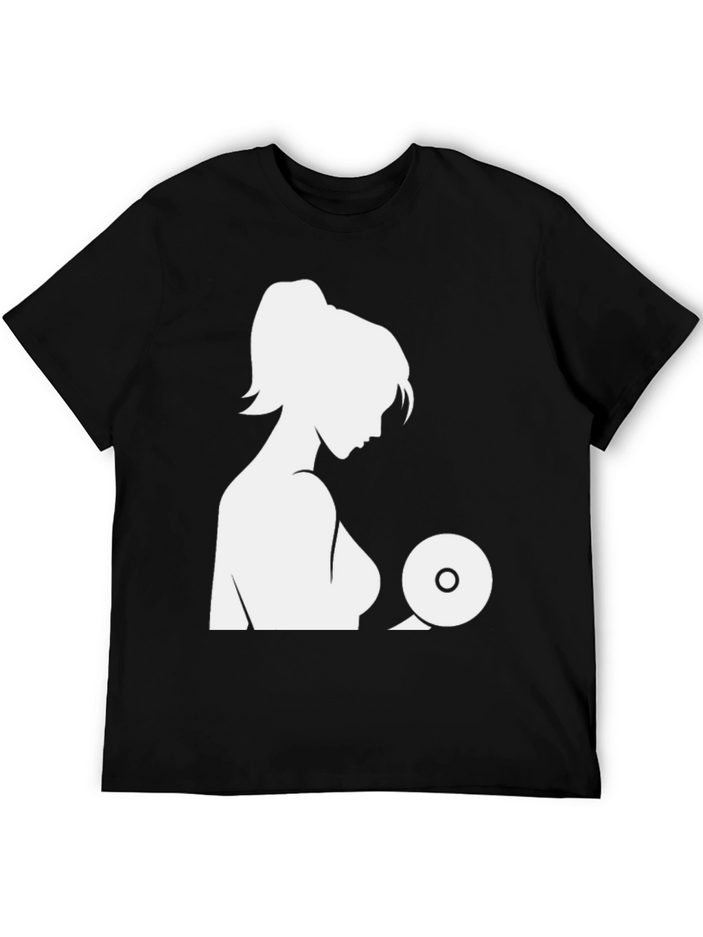 Silhouette Graphic Tee - Woman and CD