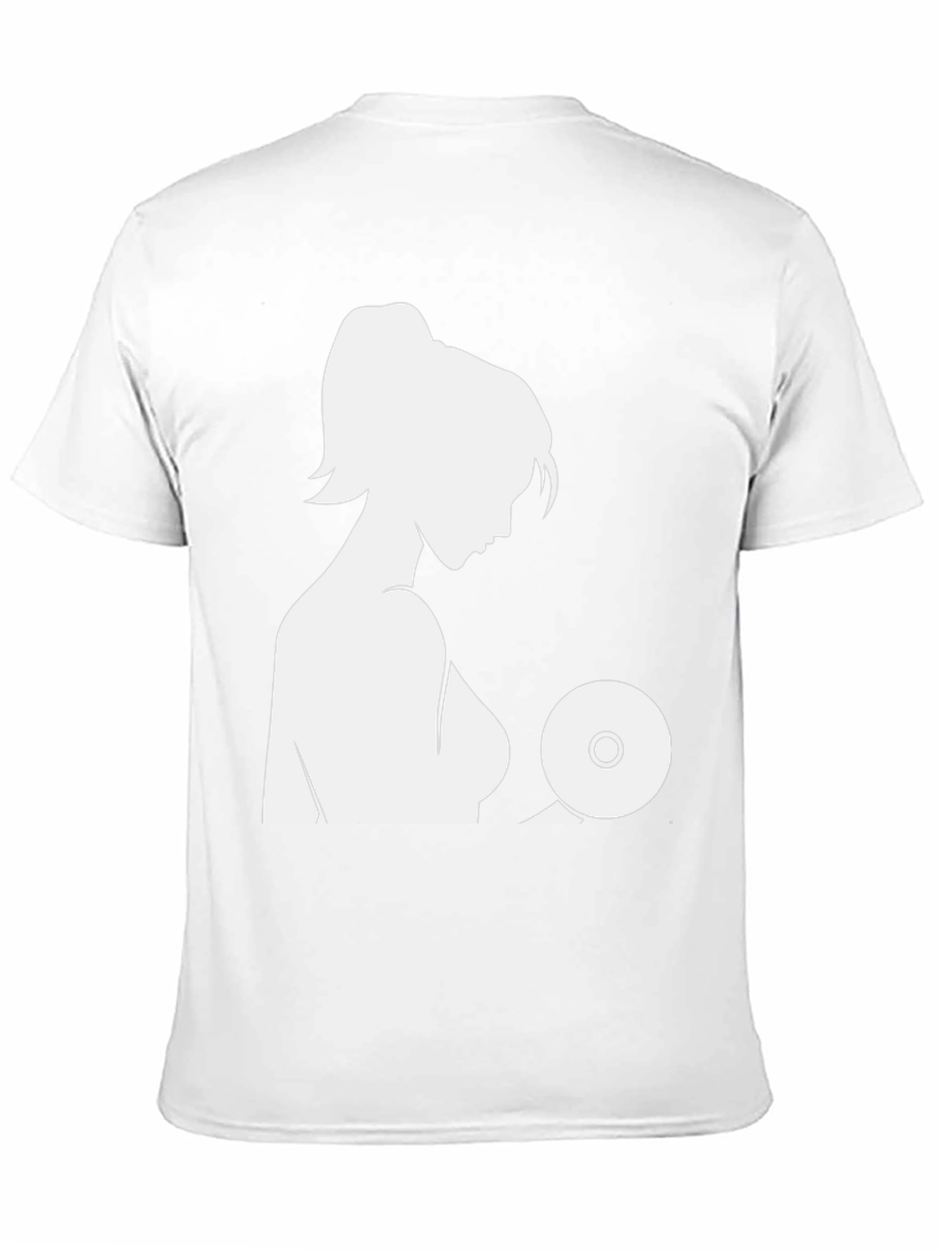 Silhouette Graphic Tee - Woman and CD