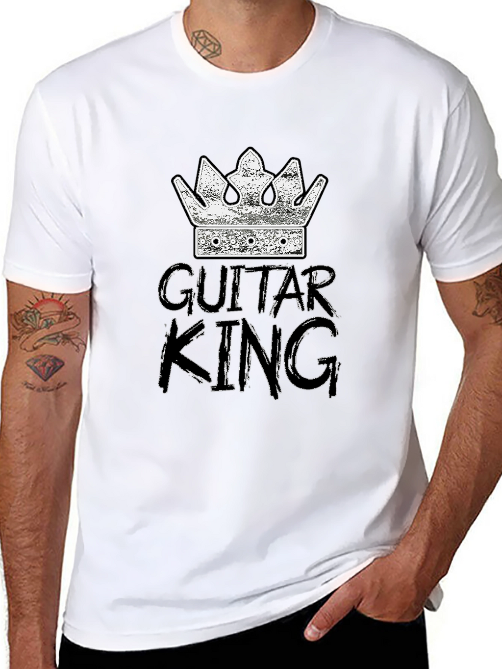 Guitar King Graphic Tee