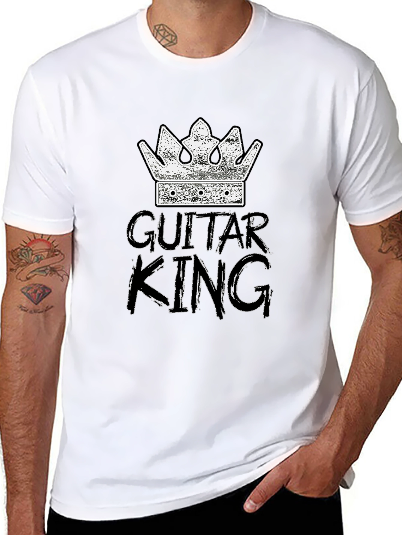 Guitar King Graphic Tee