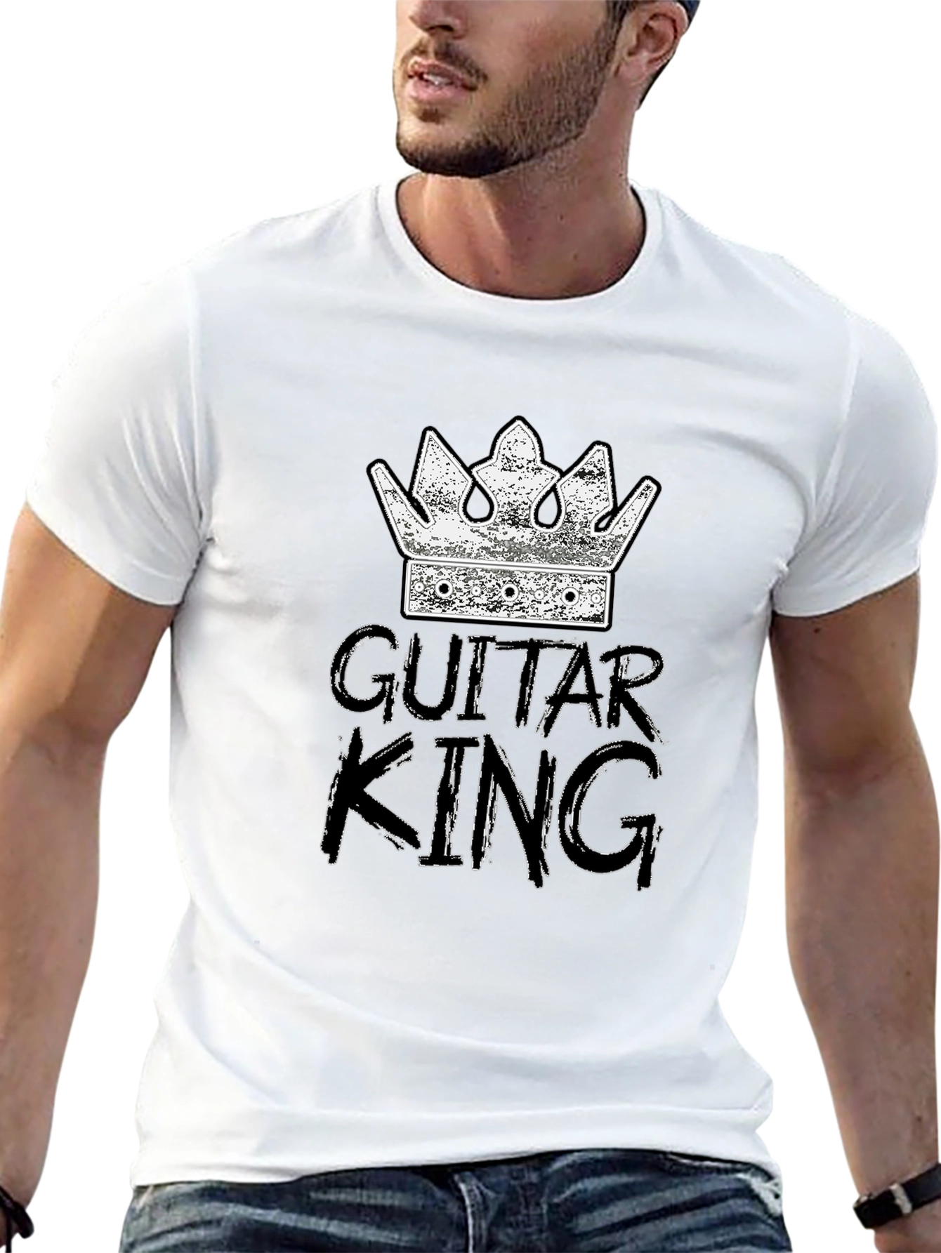 Guitar King Graphic Tee