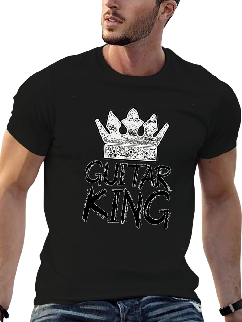 Guitar King Graphic Tee