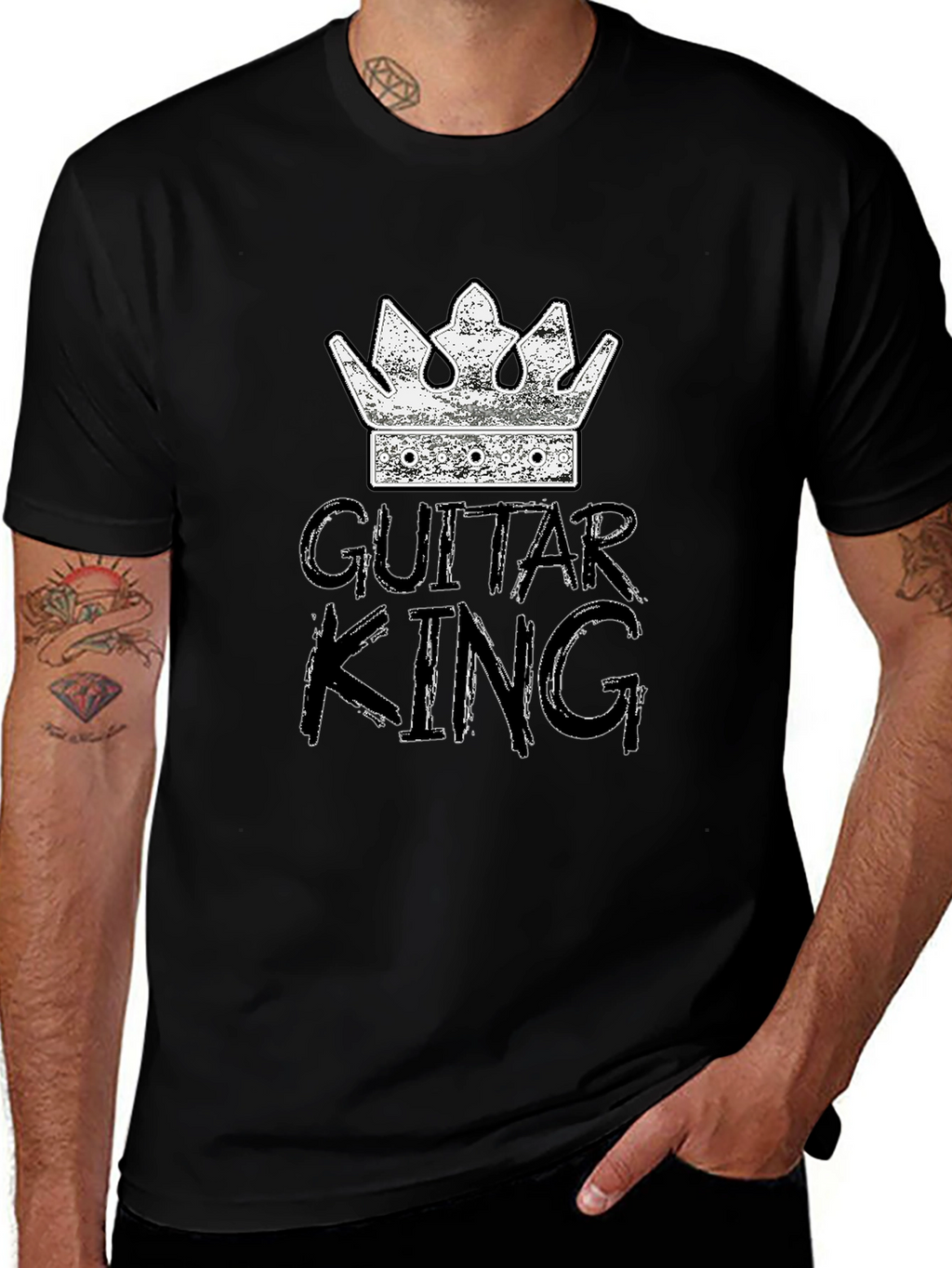 Guitar King Graphic Tee
