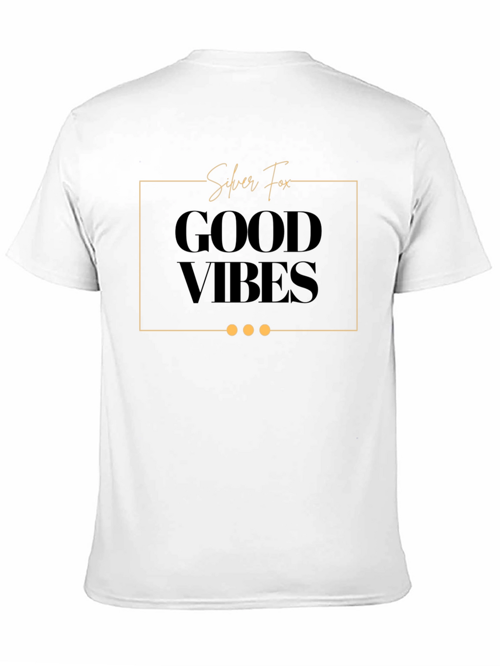 Silver Fox Good Vibes Graphic Tee - Black