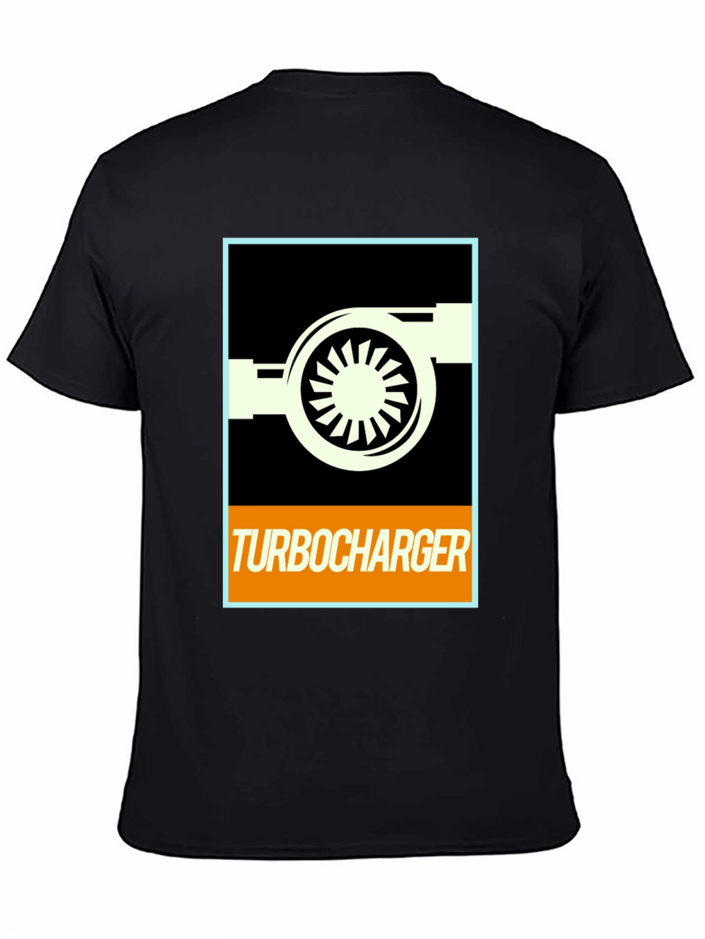 Turbocharger Graphic T-Shirt - Car Enthusiast Design
