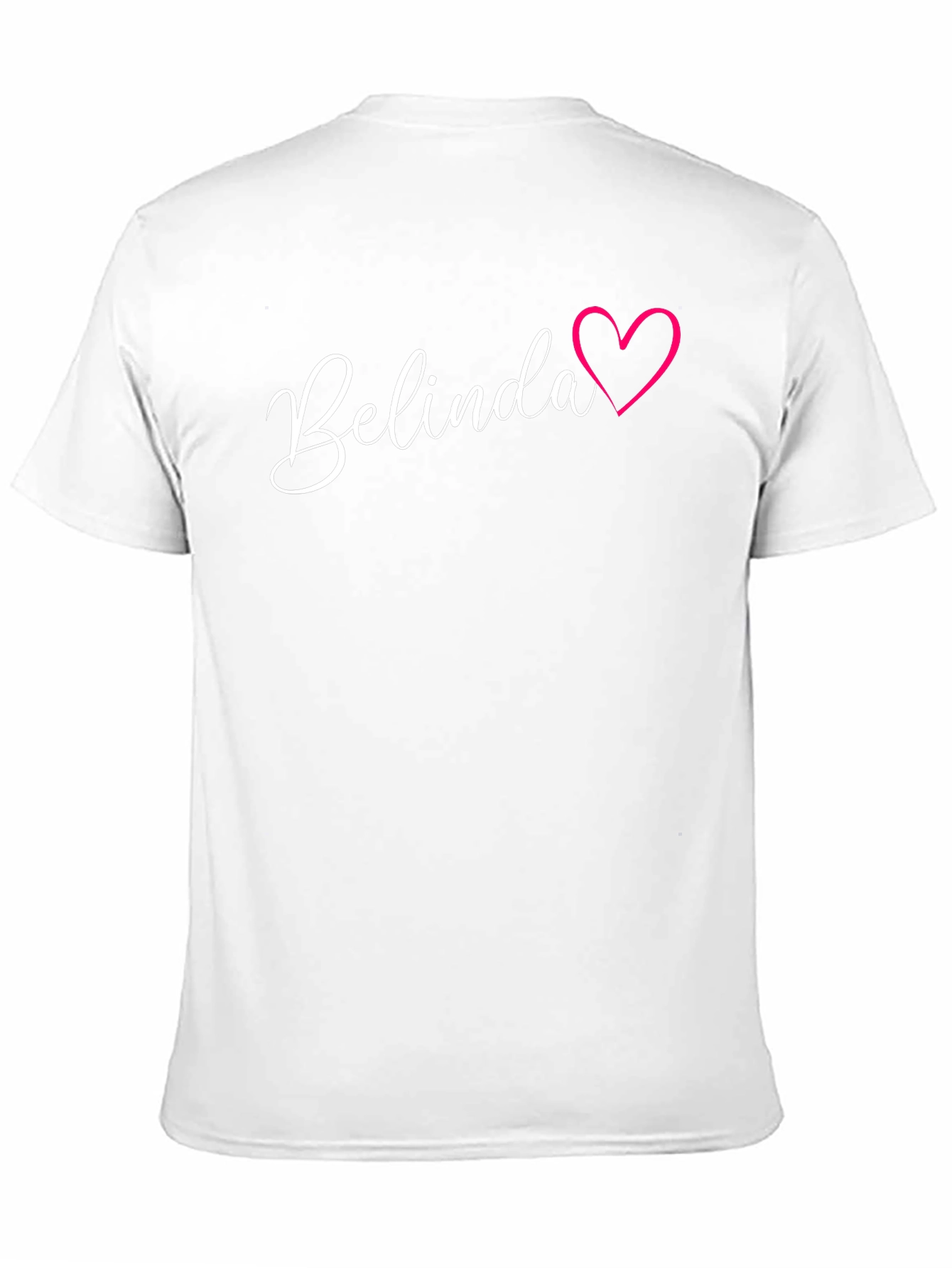 Belinda Heart Graphic Tee - Stylish Black T-Shirt