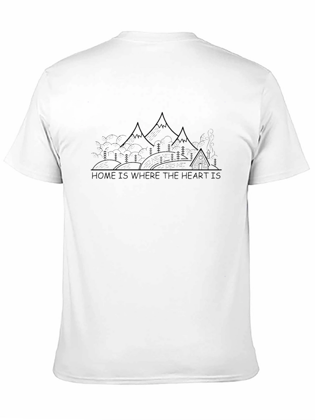 Home Is Where the Heart Is Graphic Tee