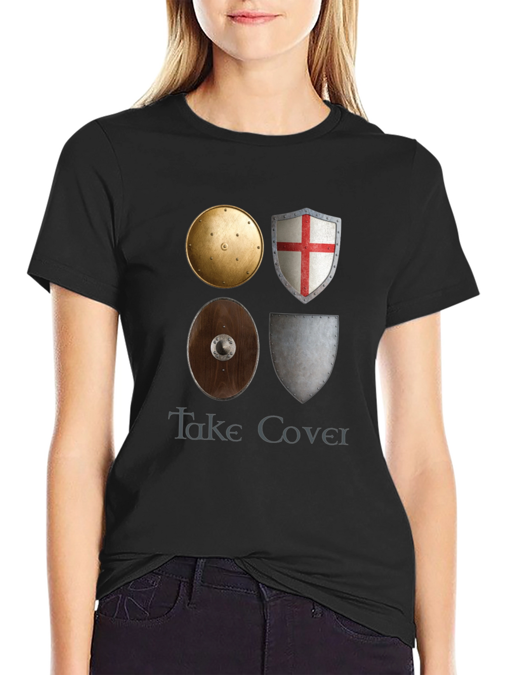 Take Cover Shield T-Shirt