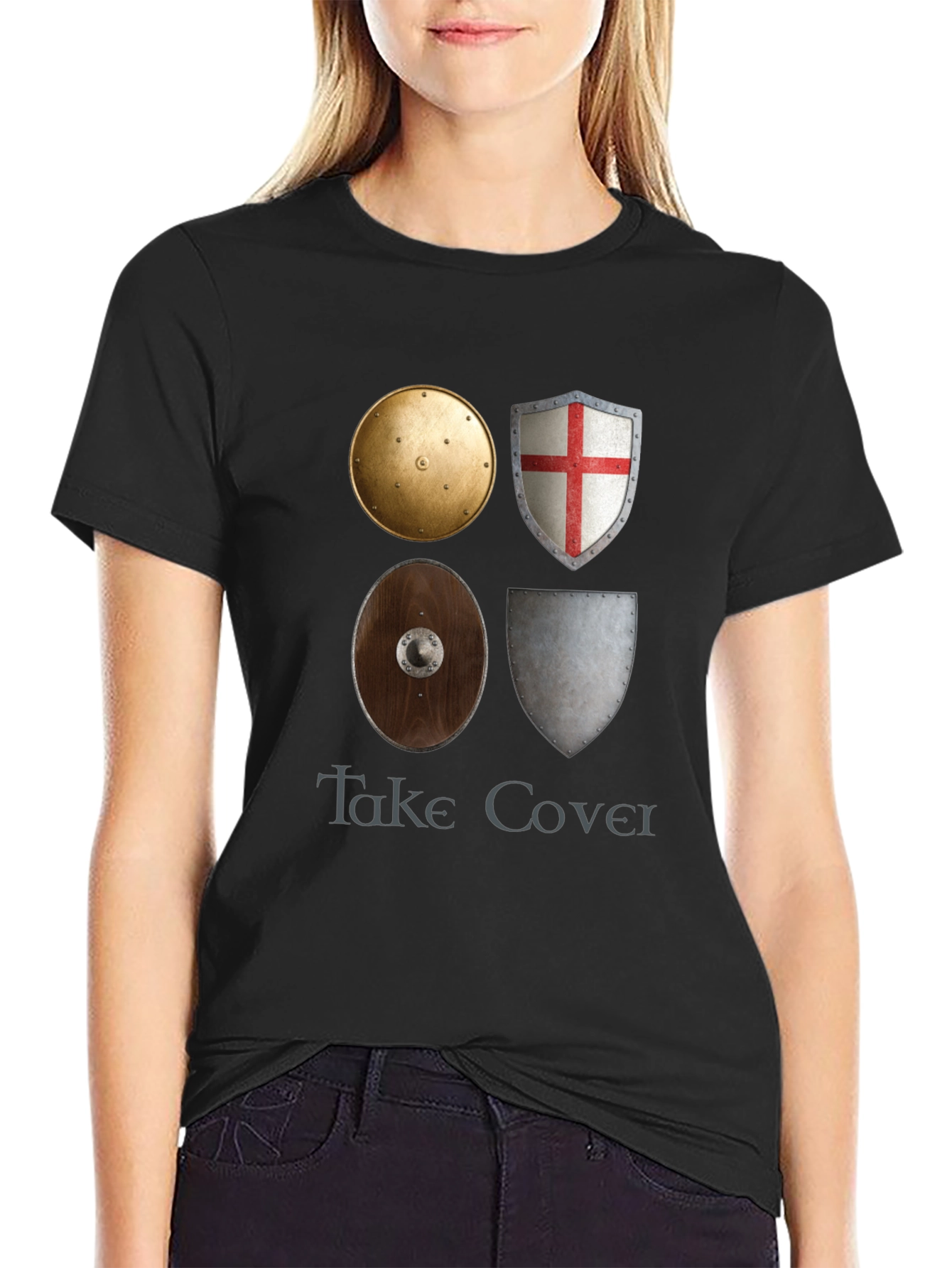 Take Cover Shield T-Shirt
