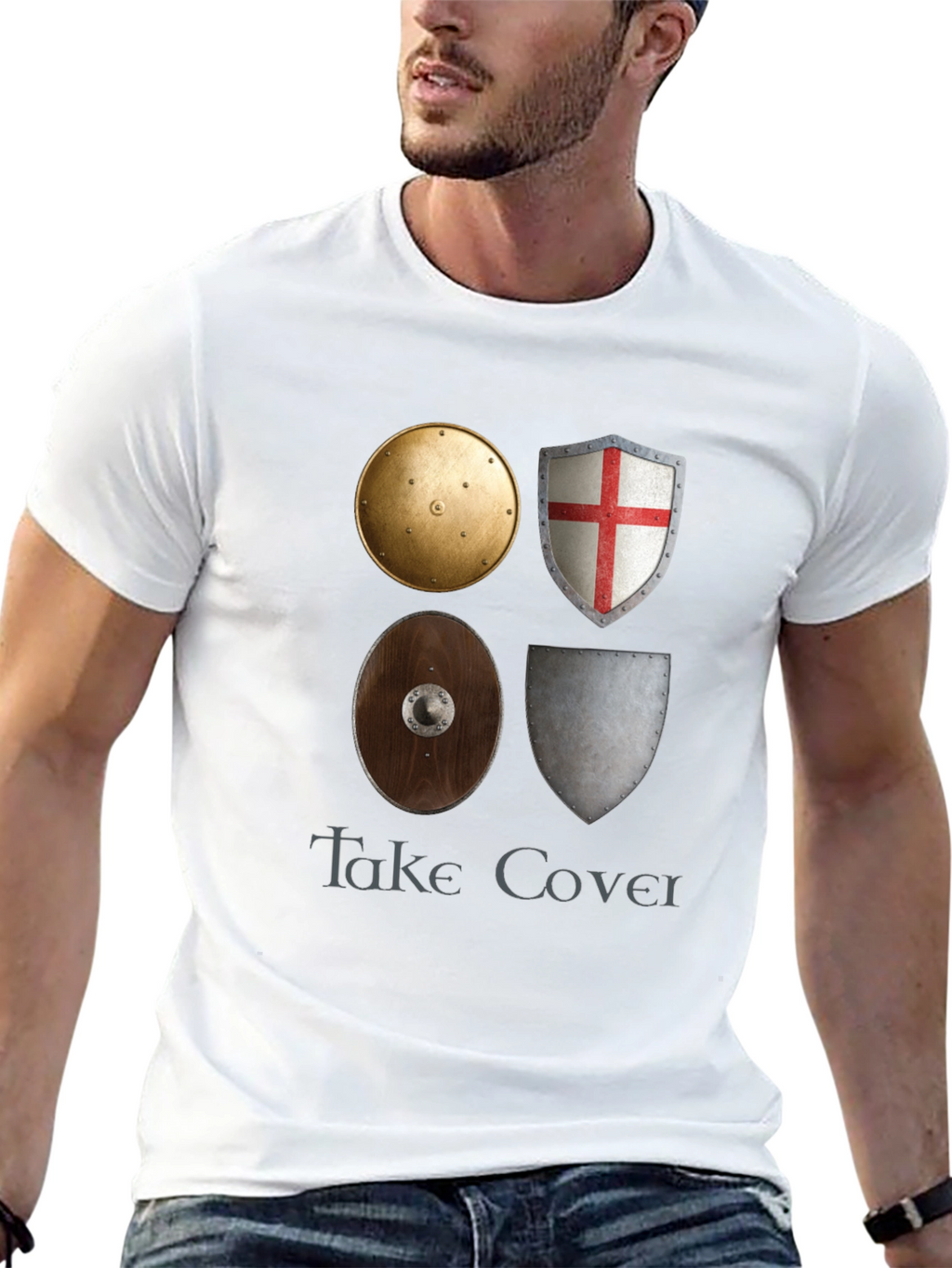 Take Cover Shield T-Shirt