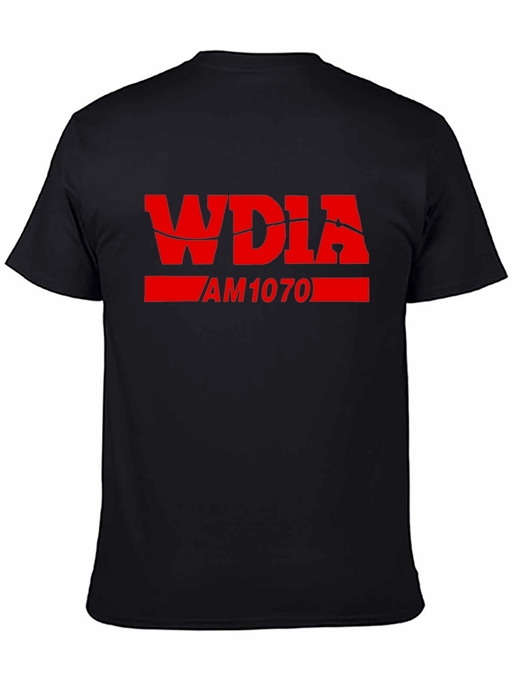 WDIA AM1070 Black T-Shirt