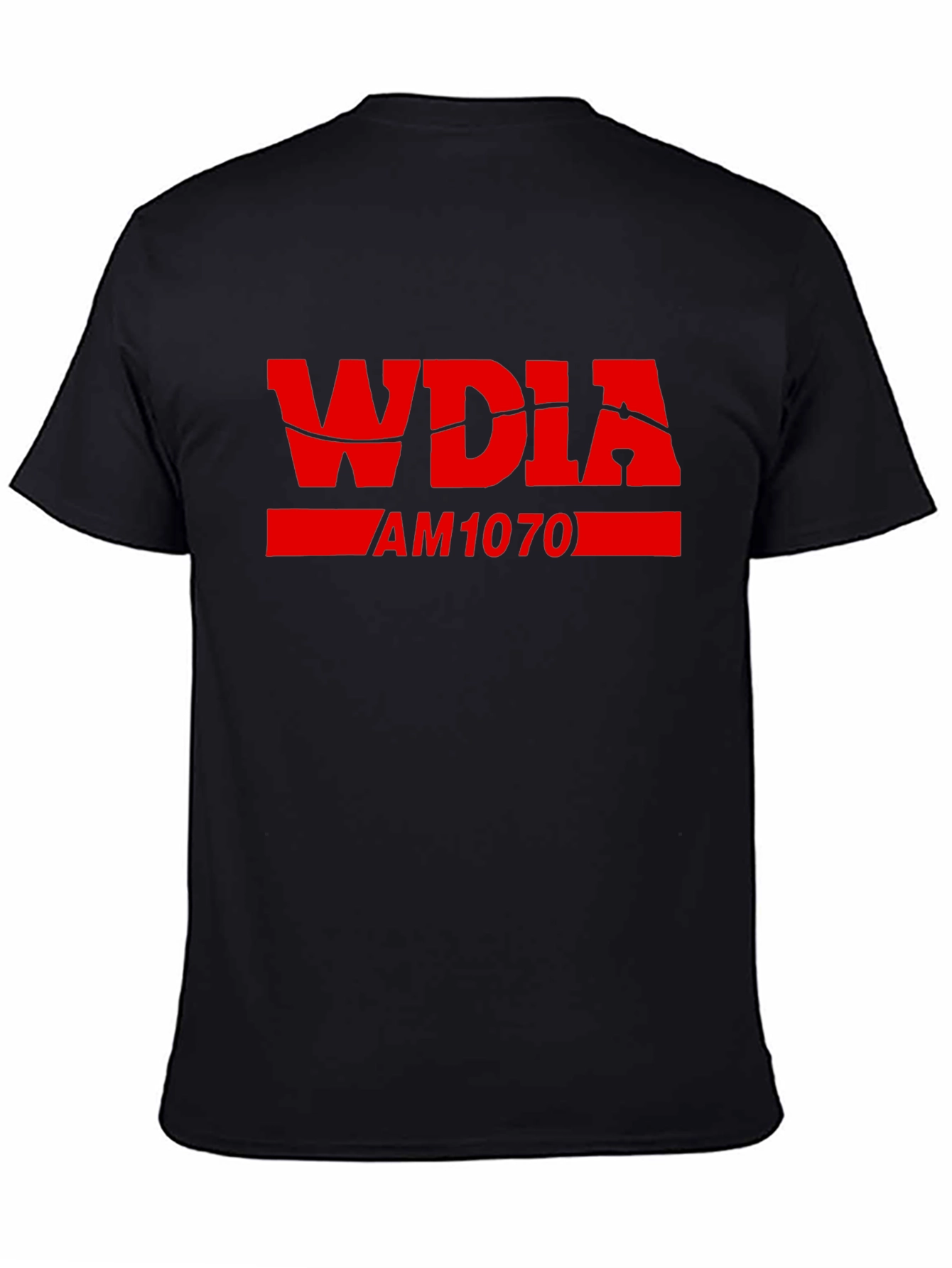 WDIA AM1070 Black T-Shirt